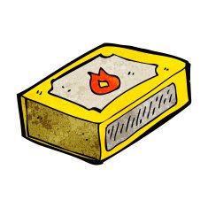 cartoon pack of matches N13