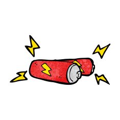 cartoon batteries N13