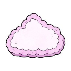 cartoon decorative cloud N50