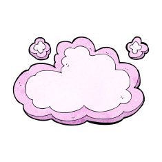cartoon decorative cloud N51