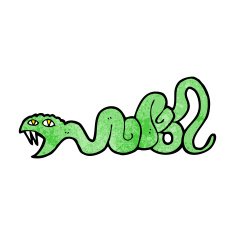 Cartoon Snake N269
