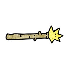Cartoon Magic Wand N95