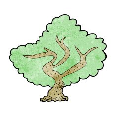 Cartoon Tree N225