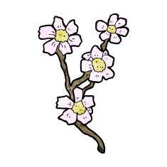 Cartoon Flowers N105
