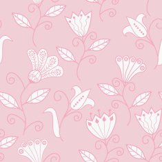 Seamless texture with flowers Endless floral pattern N37
