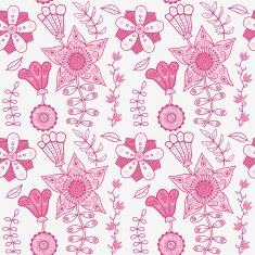 Seamless texture with flowers Endless floral pattern N69