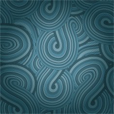 colorful seamless abstract hand-drawn pattern waves background N44