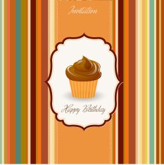 Birthday cupcake N4