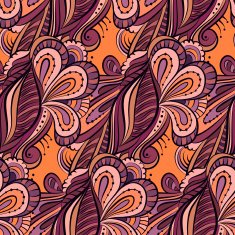decorative floral seamless pattern N4