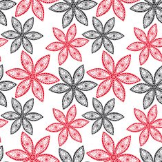 Seamless texture with flowers Endless floral pattern N92