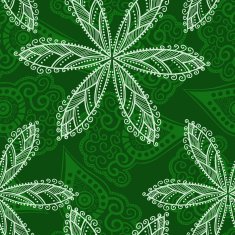 Seamless texture with flowers N34