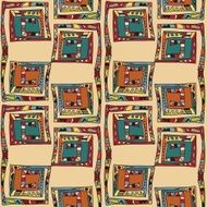 Ethnic seamless vector pattern