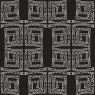 Ethnic African seamless vector pattern