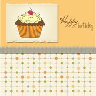 Birthday cupcake N9