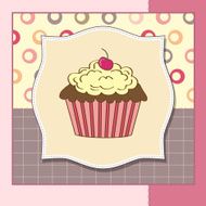 Birthday cupcake N17
