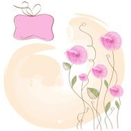 romantic flowers background N3