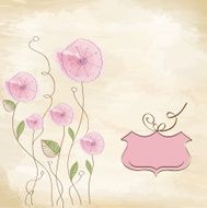 romantic flowers background N9