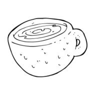 Cartoon Coffee Cup N64