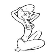 cartoon underwear model N13