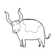 Cartoon Ox N12
