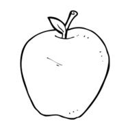 Cartoon Apple N181