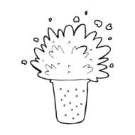 cartoon frothy beer N26
