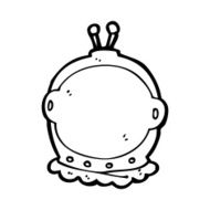 cartoon astronaut helmet N60