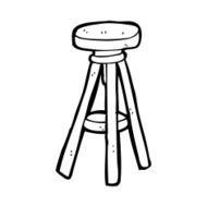 Cartoon Stool N12