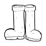 cartoon rubber boots N13