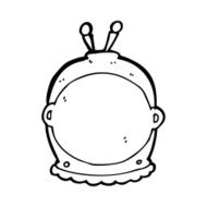 Cartoon Space Helmet N15