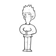 cartoon vampire man N149