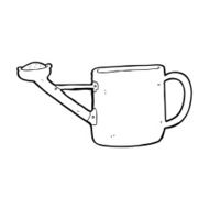 watering can cartoon N28