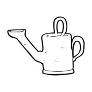 watering can cartoon N29