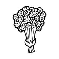 Cartoon Flowers N109