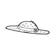 cartoon summer hat N30