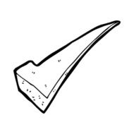 cartoon tick symbol N14