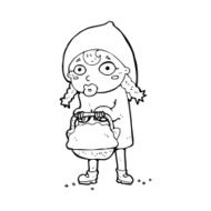 Little Red Riding Hood Cartoon N25