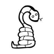 Cartoon Snake N272
