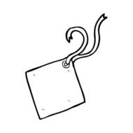 cartoon gift tag N25