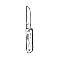 cartoon folding knife N53