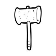 Cartoon Gavel N21