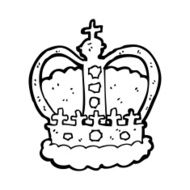 cartoon royal crown N12