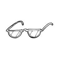 Cartoon Glasses N60