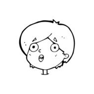 cartoon amazed expression N13