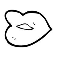 Cartoon Lips N35
