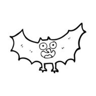 Cartoon Bat N45