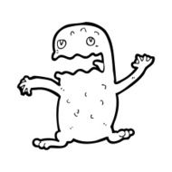cartoon funny frog N26