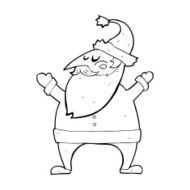 Cartoon Santa Claus N442