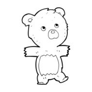 cartoon cute teddy bear N72