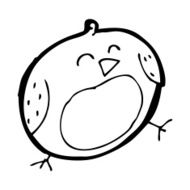 cartoon robin N139